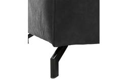Goossens zitbank calvin grijs micro leer - 8171143-634-01