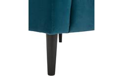 Goossens fauteuil hipp groen stof - 8171443-01