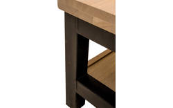 Goossens hoektafel santos bruin eiken - 8171980-01