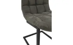 Goossens eetkamerstoel steven groen microvezel - 8180181-02