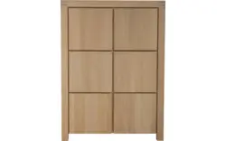 Goossens opbergkast clear zwart eiken - 8180269-01