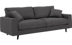 Goossens zitbank jonas grijs stof - 8180585-1456-02
