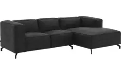Goossens loungebank calvin grijs micro leer - 8181170-634-01