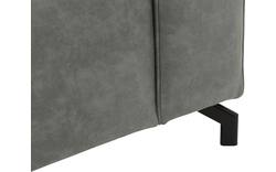 Goossens loungebank calvin grijs micro leer - 8181170-636-01-gespiegeld