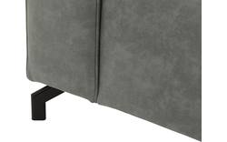 Goossens loungebank calvin grijs micro leer - 8181170-636-01