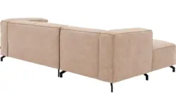 Goossens loungebank calvin beige micro leer - 8181170-637-01-gespiegeld