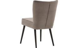 Goossens eetkamerstoel rob grijs stof - 8181188-03