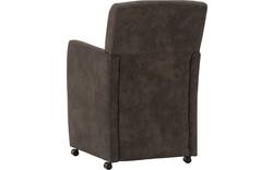 Goossens eetkamerstoel oliver grijs microvezel - 8181409-04