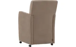 Goossens eetkamerstoel oliver bruin stof - 8181412-02