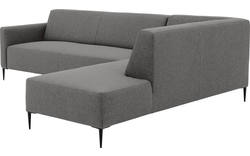 Goossens hoekbank key west grijs stof - 8181529-367-01