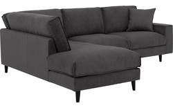 Goossens hoekbank jonas grijs stof - 8181633-1456-01-gespiegeld