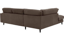 Goossens hoekbank jonas grijs stof - 8181633-1458-01-gespiegeld