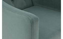 Goossens eetkamerstoel pearl groen stof - 8181735-02