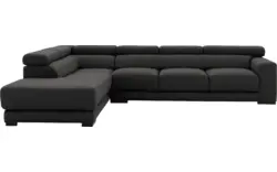 Goossens hoekbank nora grijs stof - 8190040-205-01