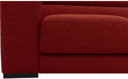 Goossens hoekbank nora rood stof - 8190040-216-01-gespiegeld