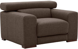 Goossens fauteuil nora bruin stof - 8190118-211-01
