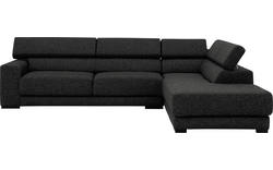 Goossens hoekbank nora grijs stof - 8190123-205-01