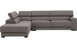Goossens hoekbank nora grijs stof - 8190123-207-01-gespiegeld