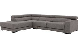 Goossens hoekbank nora grijs stof - 8190123-207-01-gespiegeld
