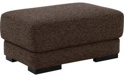 Goossens hocker nora bruin stof - 8190125-211-01
