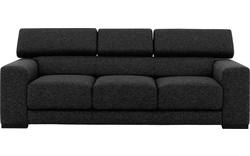 Goossens zitbank nora grijs stof - 8190126-204-01