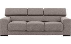 Goossens zitbank nora grijs stof - 8190126-208-02