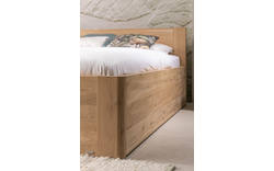 Goossens bedframe bibi onbewerkt eiken - 8201293-01
