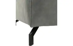 Goossens zitbank calvin grijs micro leer - 8190314-636-01