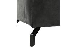 Goossens zitbank calvin grijs micro leer - 8190315-635-01