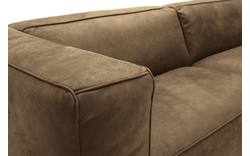 Goossens zitbank calvin groen micro leer - 8190316-626-01