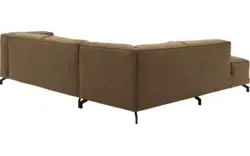 Goossens hoekbank calvin groen micro leer - 8190317-626-01