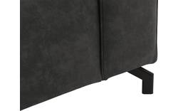 Goossens loungebank calvin grijs micro leer - 8190319-635-01-gespiegeld
