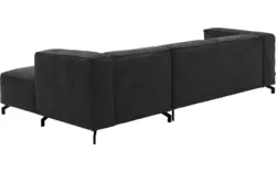 Goossens loungebank calvin grijs micro leer - 8190322-634-02