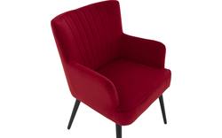 Goossens eetkamerstoel rob rood stof - 8190382-02