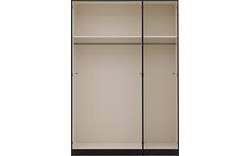 Goossens kledingkast easy storage ddk zwart hoogwaardig meubelplaat - 8190399-04