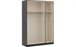 Goossens kledingkast easy storage ddk zwart hoogwaardig meubelplaat - 8190399-04