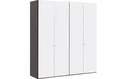 Goossens kledingkast easy storage ddk zwart hoogwaardig meubelplaat - 8190406-04