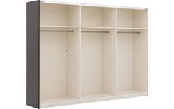 Goossens kledingkast easy storage ddk zwart hoogwaardig meubelplaat - 8190417-06