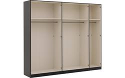 Goossens kledingkast easy storage ddk zwart hoogwaardig meubelplaat - 8190440-05
