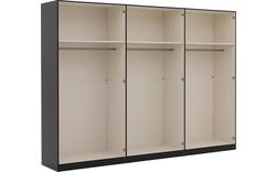 Goossens kledingkast easy storage ddk zwart hoogwaardig meubelplaat - 8190452-10