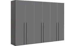 Goossens kledingkast easy storage ddk zwart hoogwaardig meubelplaat - 8190500-13