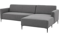 Goossens loungebank key west grijs stof - 8190589-367-01-gespiegeld