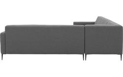 Goossens hoekbank key west grijs stof - 8190591-367-01