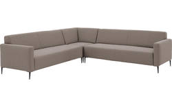 Goossens hoekbank key west grijs stof - 8190591-369-02
