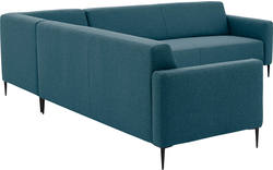 Goossens hoekbank key west blauw stof - 8190591-56-01