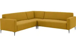 Goossens hoekbank key west geel stof - 8190592-372-01