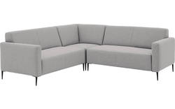 Goossens hoekbank key west grijs stof - 8190593-361-02