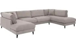 Goossens u bank jonas beige stof - 8190595-1459-01