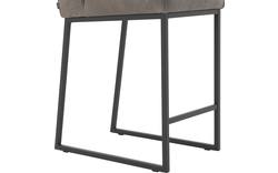 Goossens excellent barstoel tom grijs leer - 8190659-02