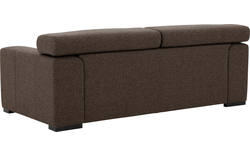 Goossens zitbank nora bruin stof - 8190705-211-01